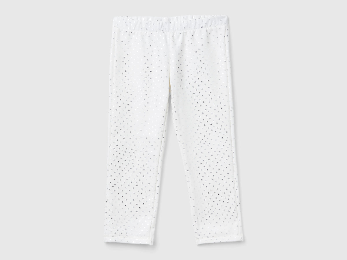 Leggings con stampa laminata