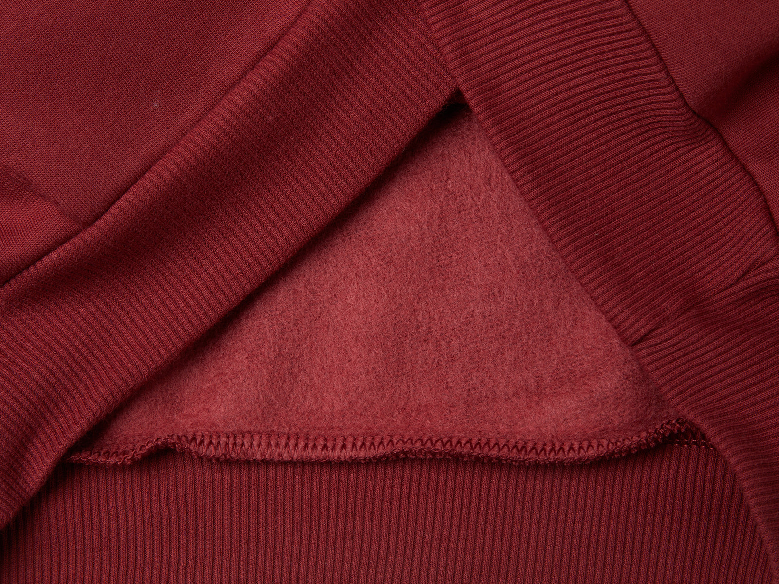 Felpa con stampa spessorata da bambino bordeaux 3 | Benetton Outlet