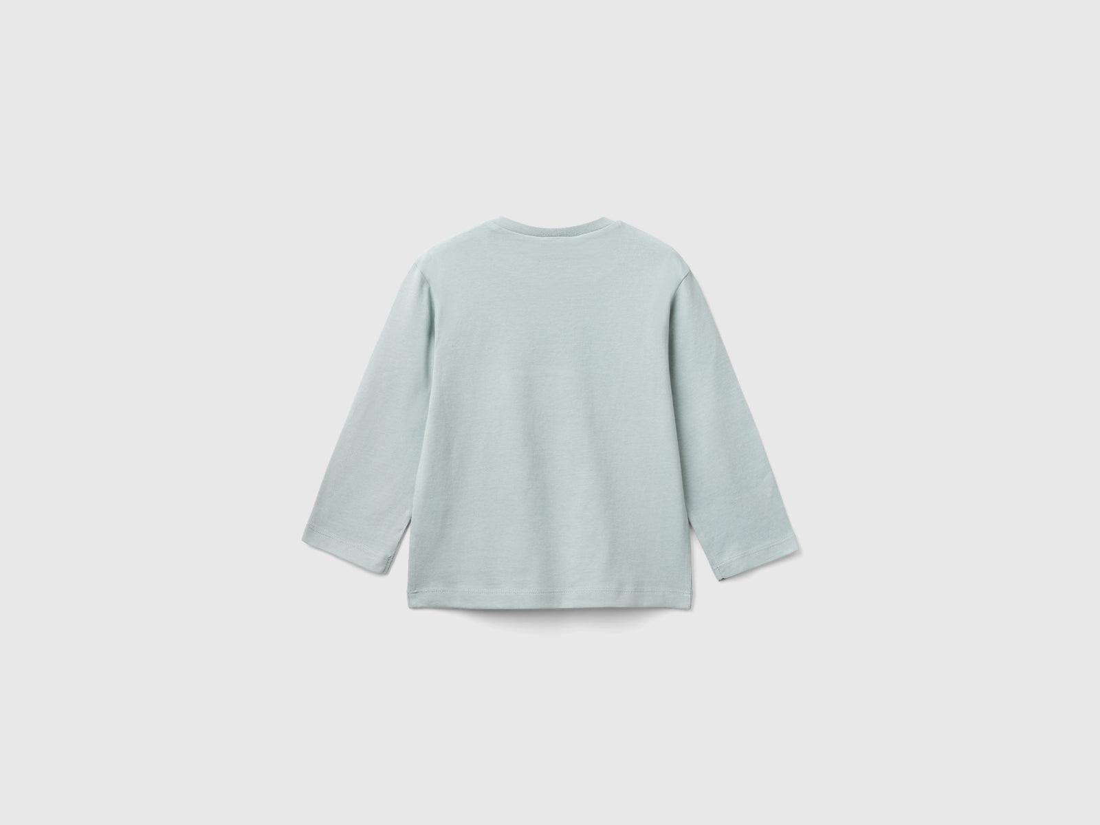 T-shirt ©Peanuts con stampa e ricamo da bimbo grigio perla 2 | Benetton Outlet