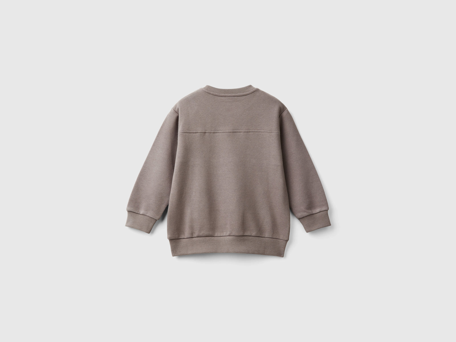 Felpa con tasche da bimbo grigio scuro 2 | Benetton Outlet