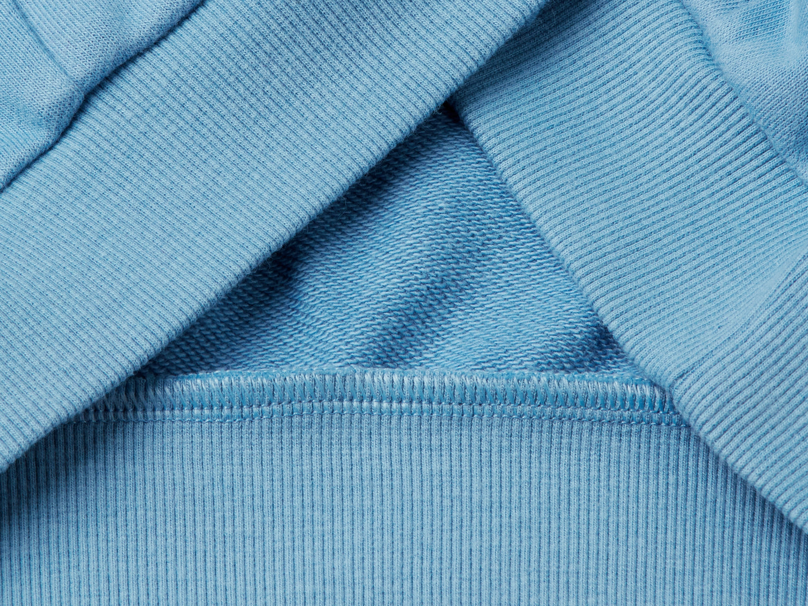 Felpa con tasche da bimbo azzurro 3 | Benetton Outlet