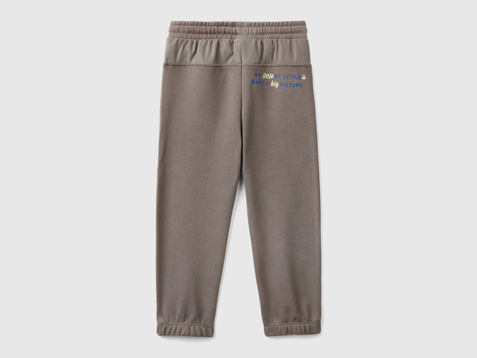 Pantaloni in felpa da bimbo grigio scuro 2 | Benetton Outlet