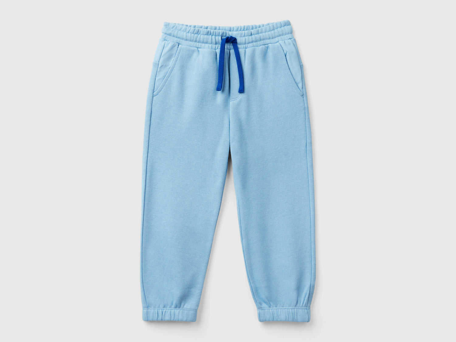 Pantaloni in felpa da bimbo azzurro | Benetton Outlet