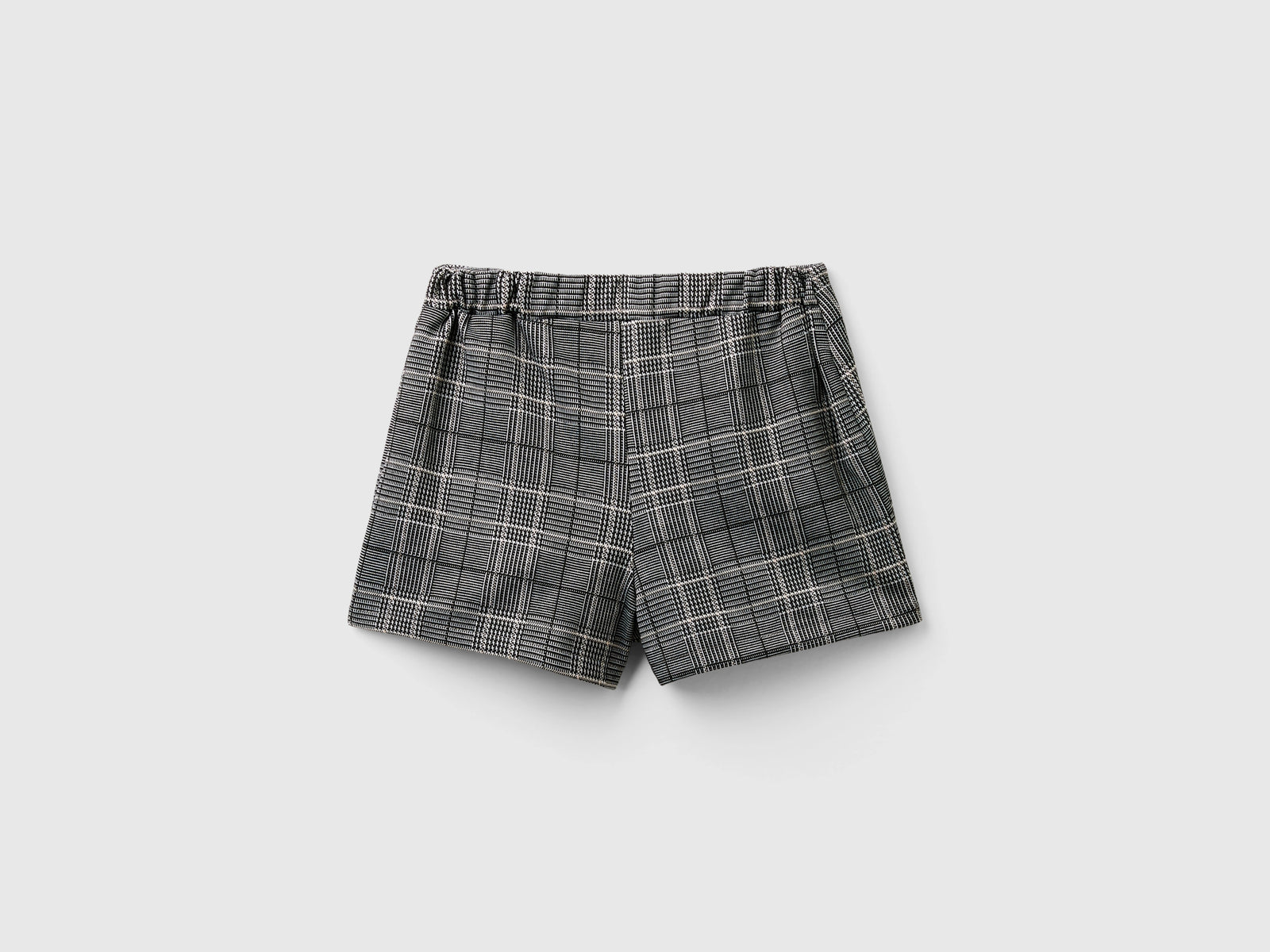 Gonna pantalone principe di Galles da bambina multi-color 2 | Benetton Outlet