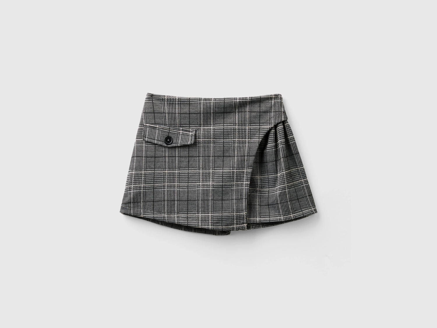 Gonna pantalone principe di Galles da bambina multi-color | Benetton Outlet