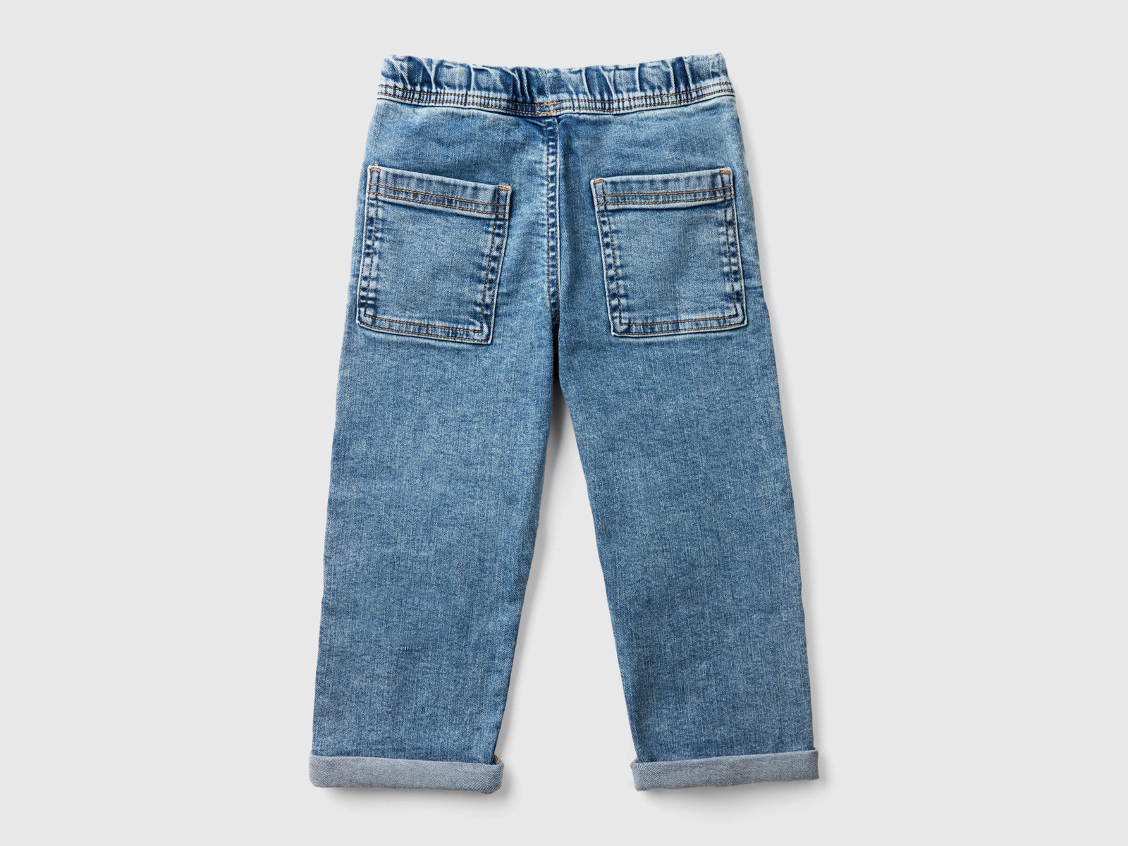 Joggers di jeans da bimbo azzurro 2 | Benetton Outlet