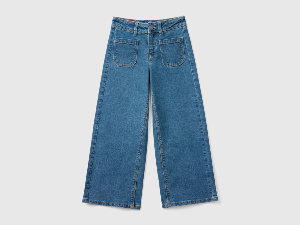 Jeans in misto cotone riciclato