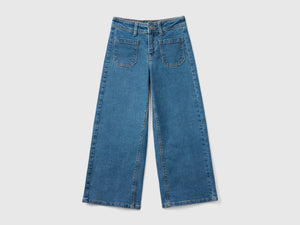 Jeans in misto cotone riciclato