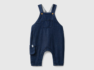 Salopette in chambray