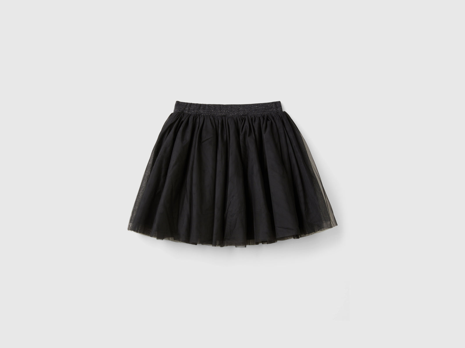 Tulle skirt da bambina nero 2 | Benetton Outlet