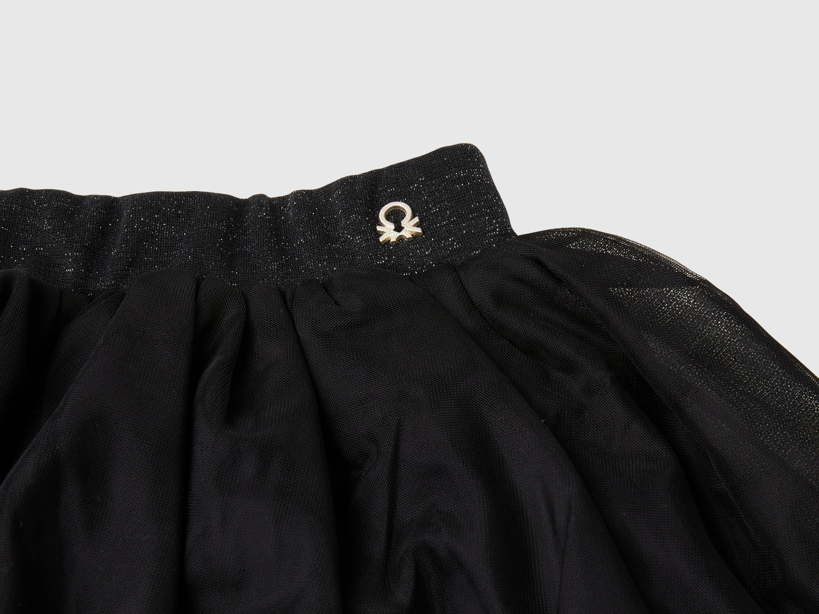 Tulle skirt da bambina nero 3 | Benetton Outlet