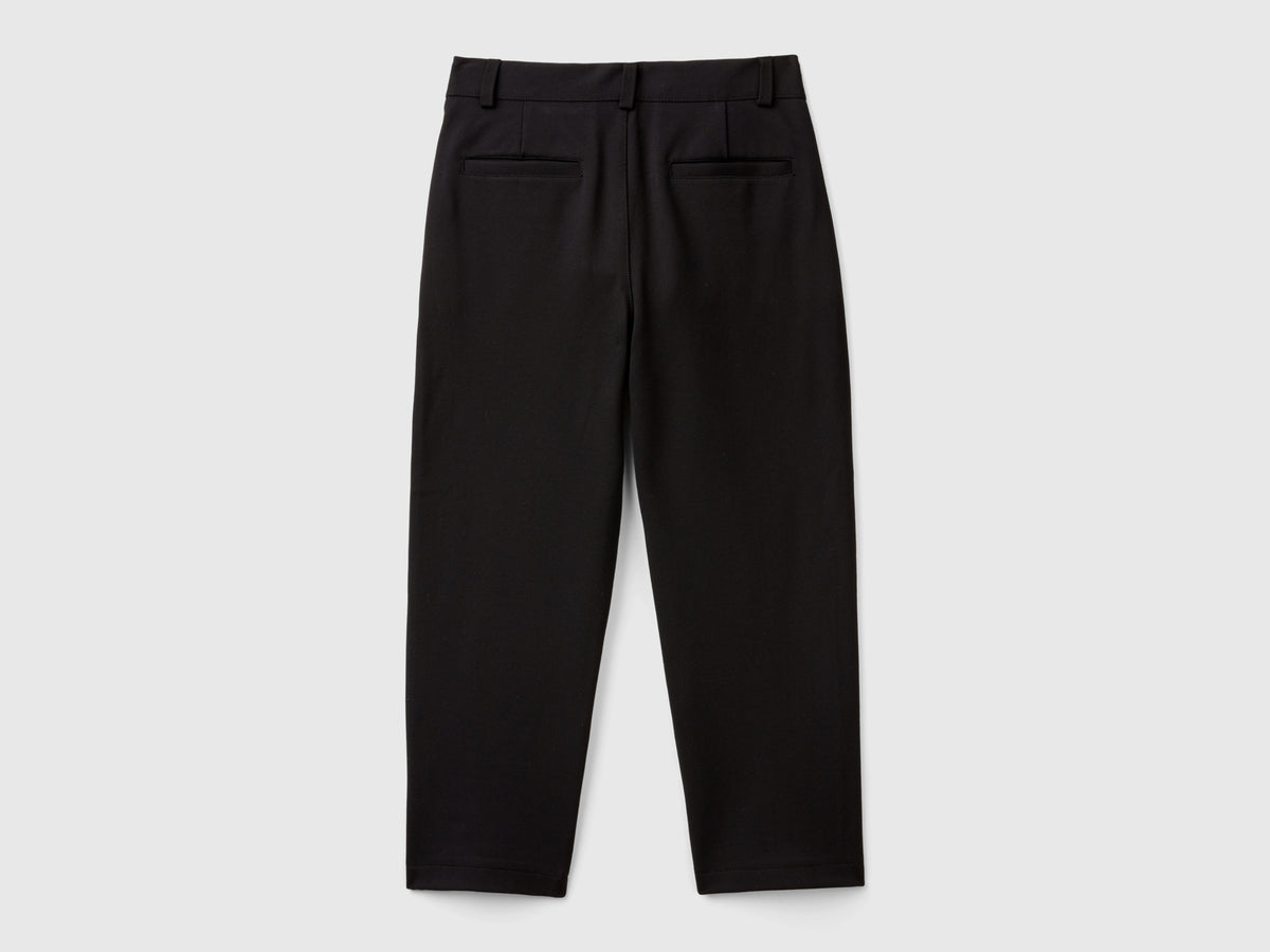 Pantaloni in misto viscosa stretch