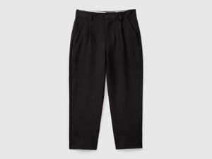Pantaloni in misto viscosa stretch