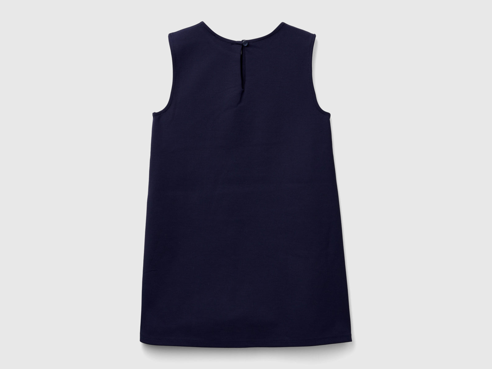 Vestito smanicato da bambina blu scuro 2 | Benetton Outlet