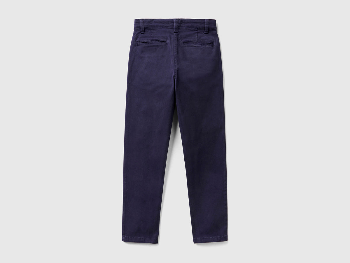 Chino slim fit in cotone stretch