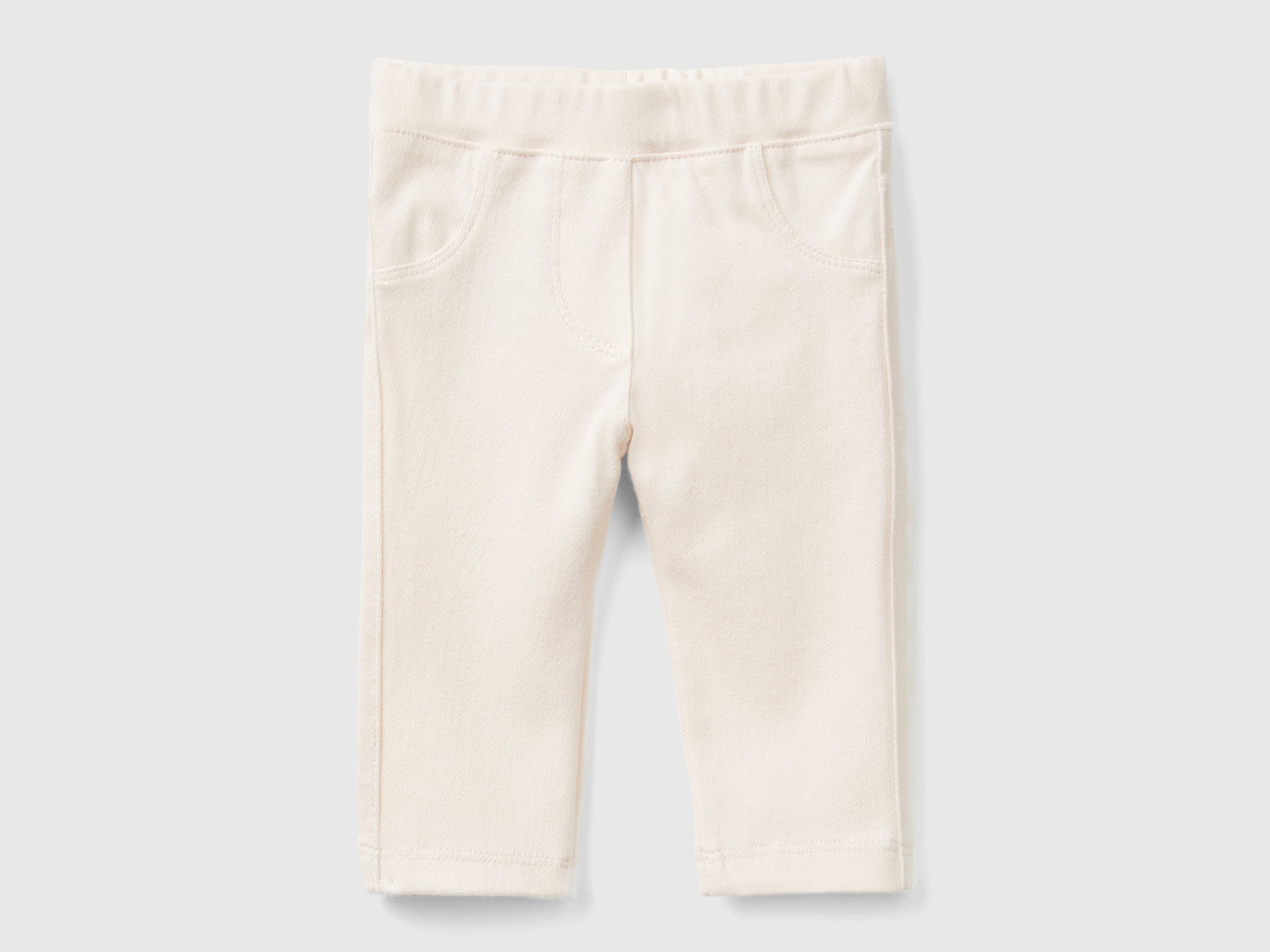 Jeggings súper elásticos da neonato rosa tenue | Benetton Outlet