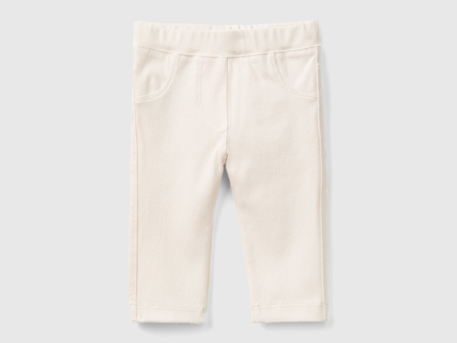 Jeggings súper elásticos da neonato rosa tenue | Benetton Outlet