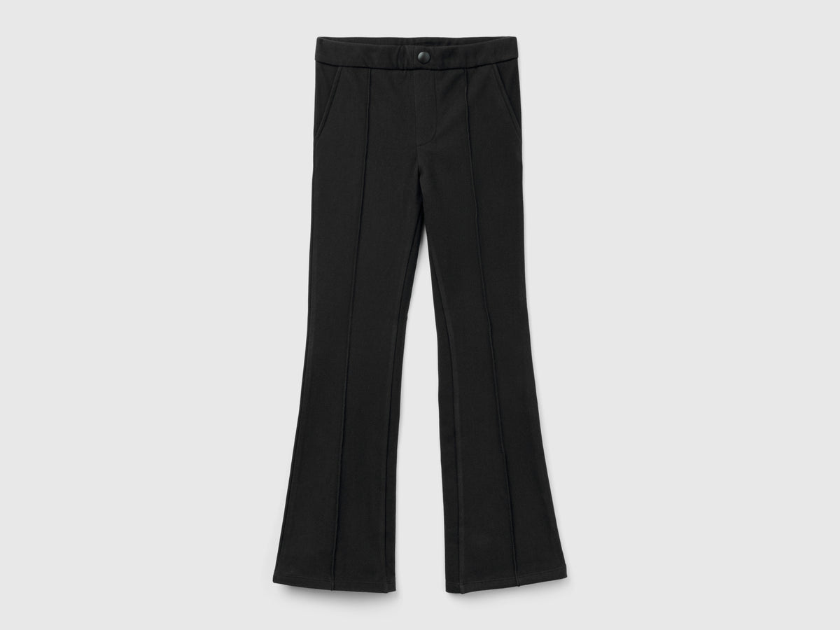 Pantaloni a zampa super stretch