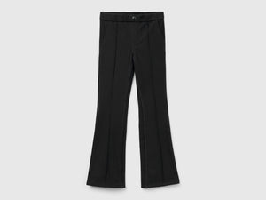 Pantaloni a zampa super stretch