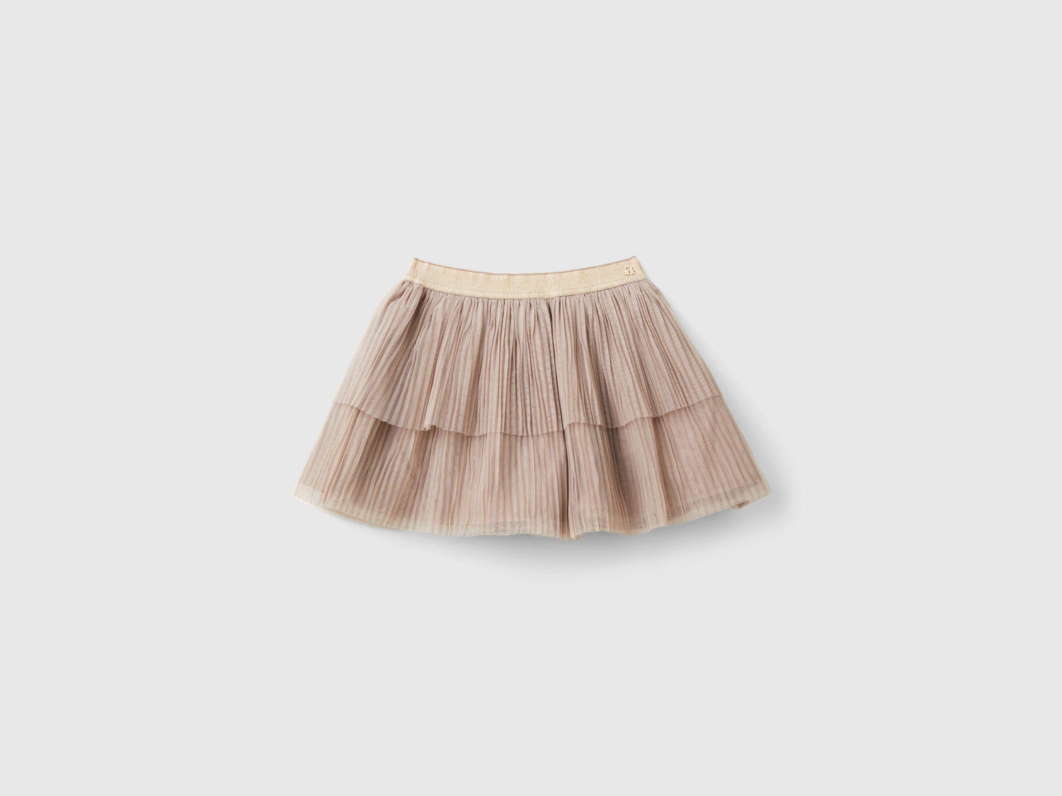 Gonna in tulle da bimba tortora | Benetton Outlet