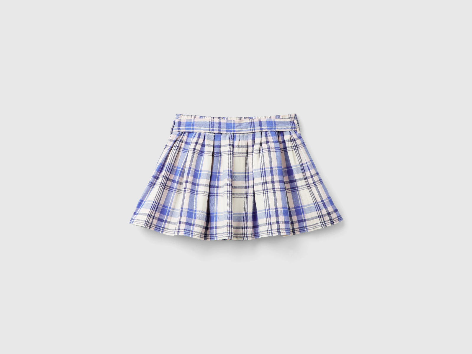 Gonna tartan con fusciacca da bimba multi-color 2 | Benetton Outlet