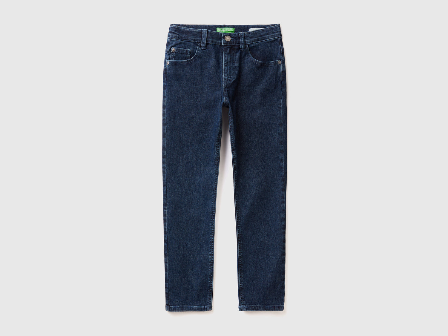Jeans slim fit da bambino blu scuro | Benetton Outlet
