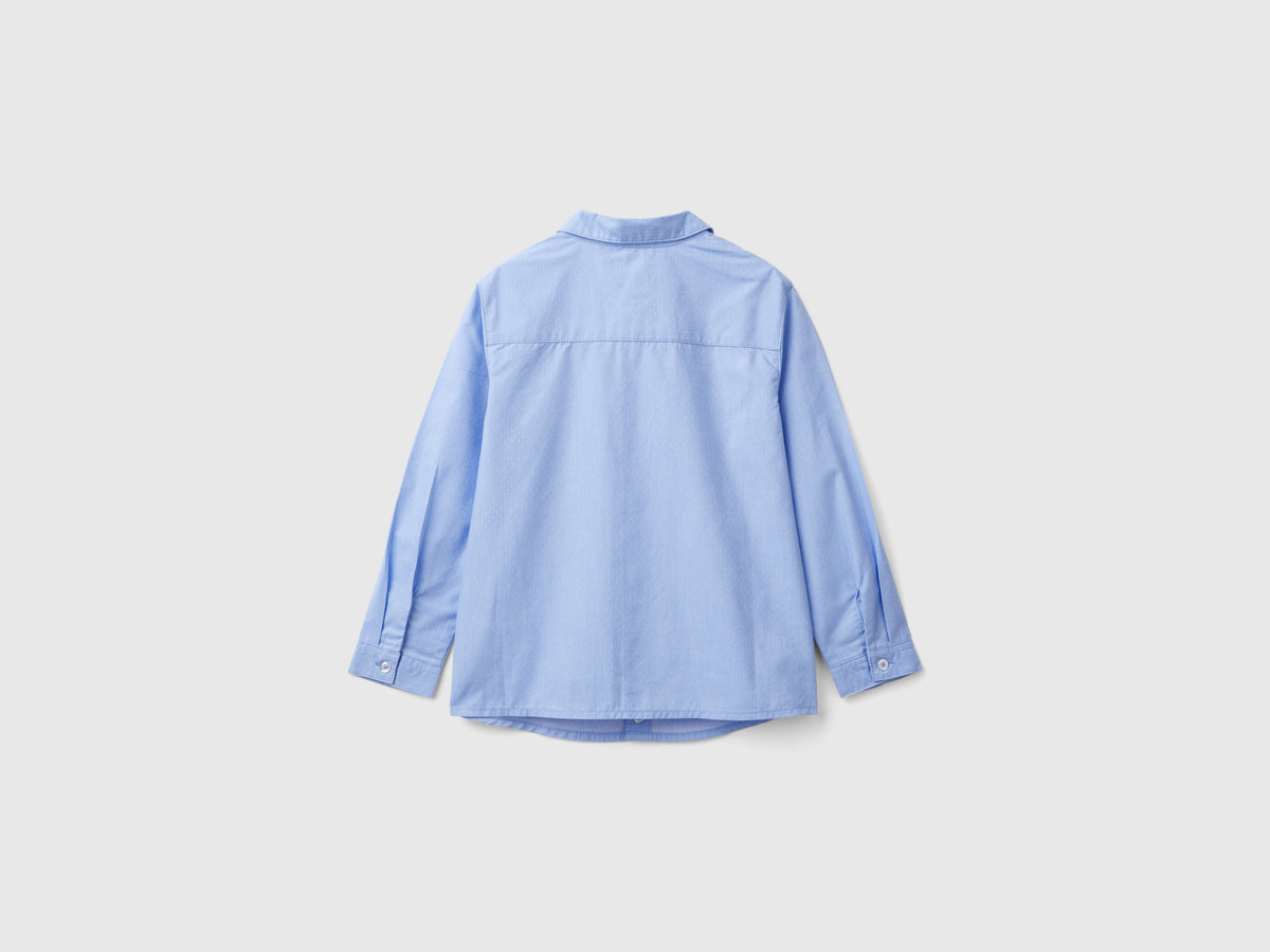 Camicia classica in puro cotone