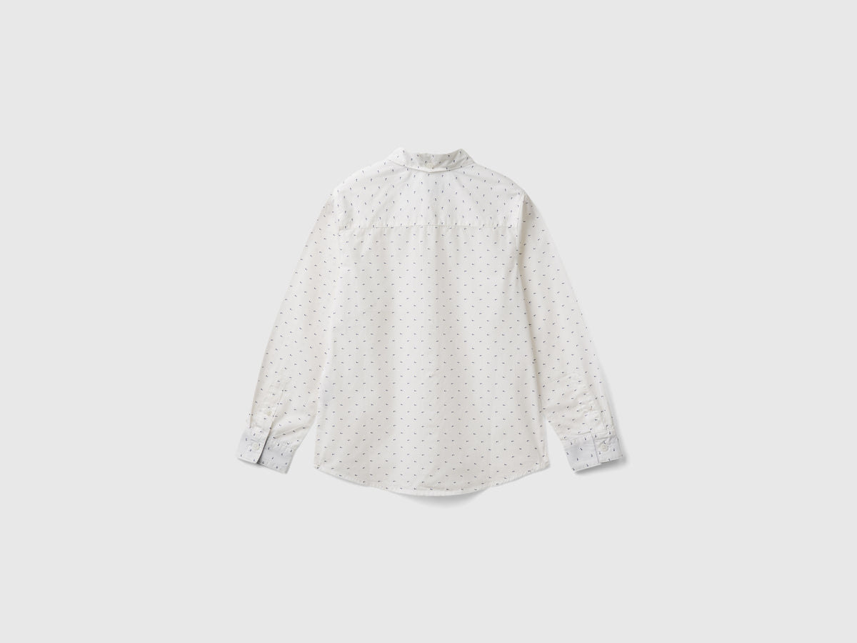 Micro patterned shirt