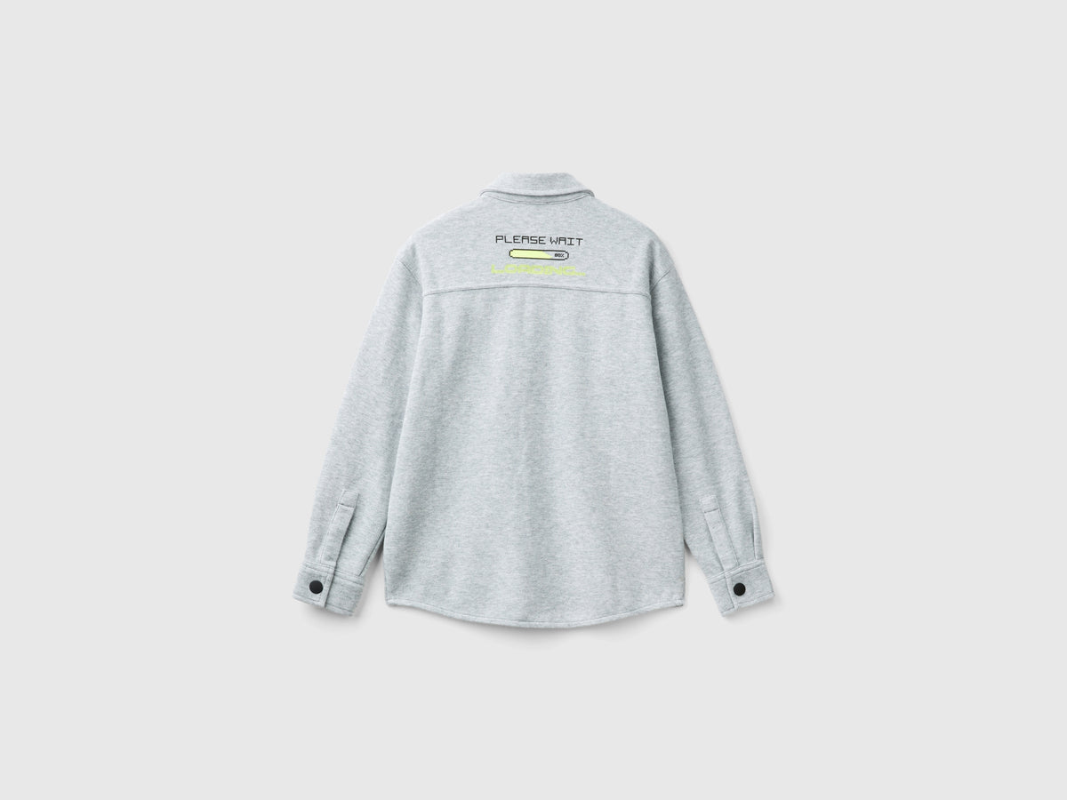 Gamer shirt in warm cotton blend