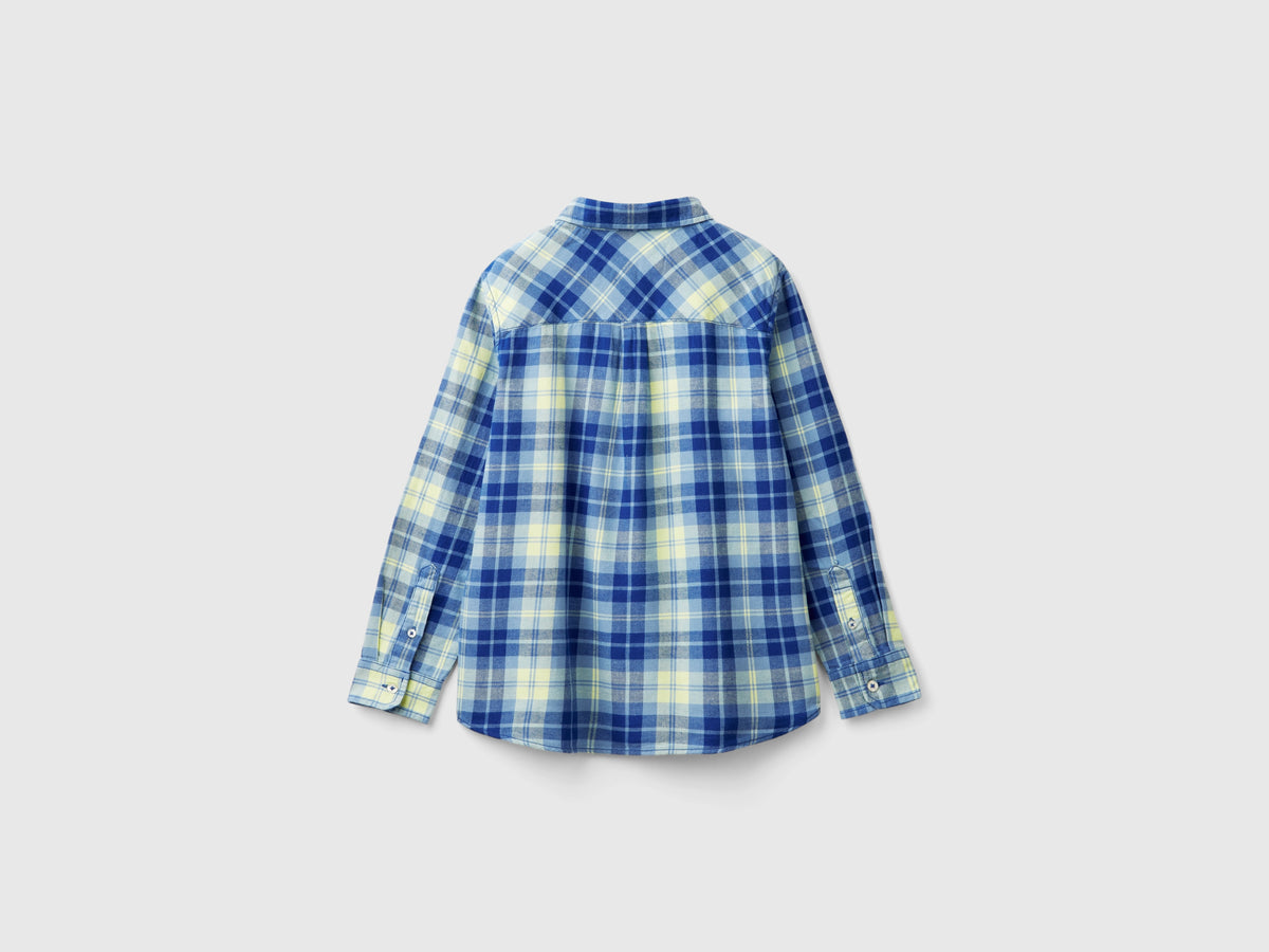 Camicia scozzese 100% cotone