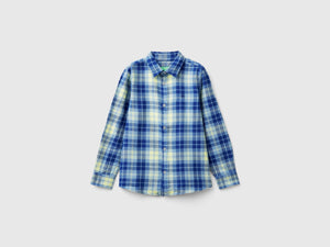 Camicia scozzese 100% cotone