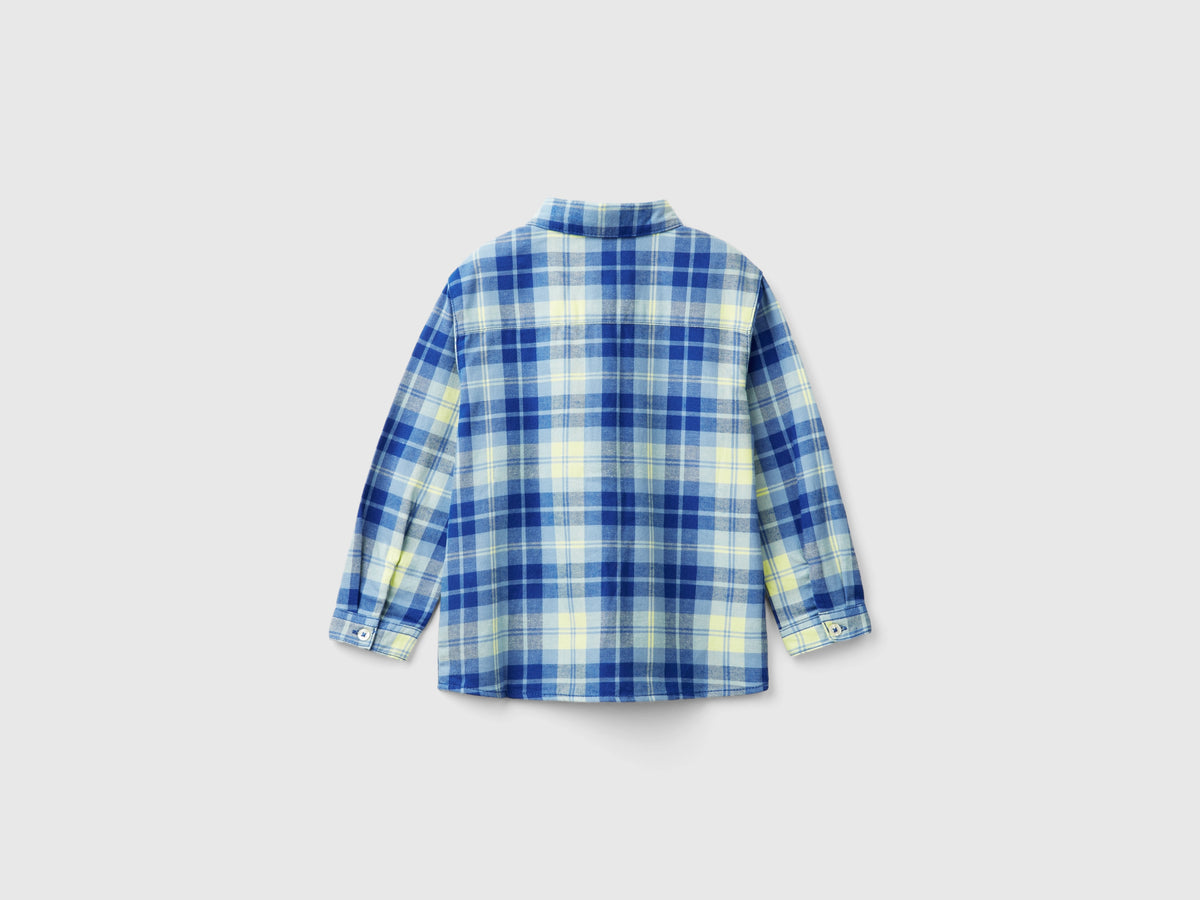 Camicia scozzese 100% cotone