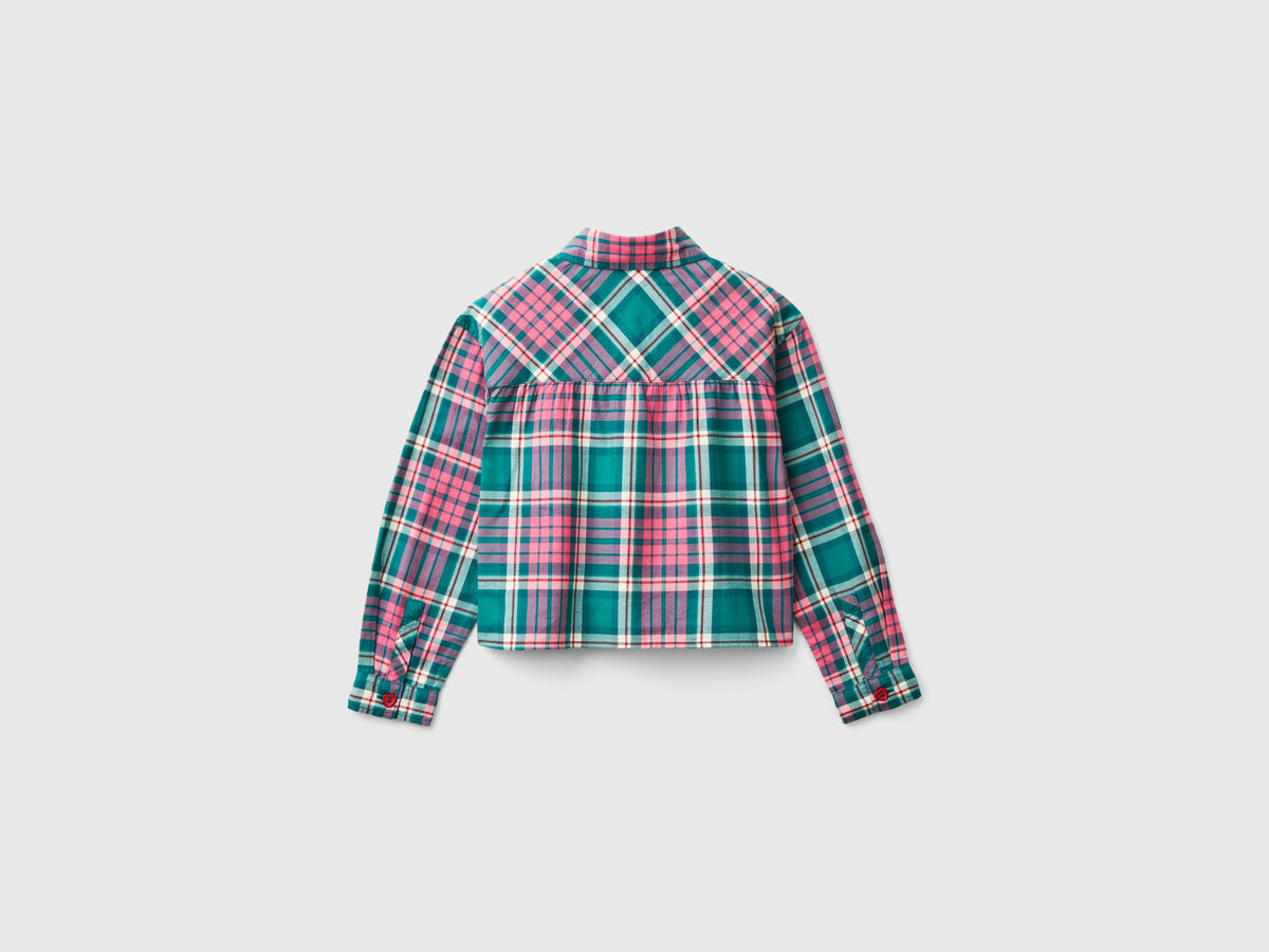 Camisa de cuadros 100% algodón