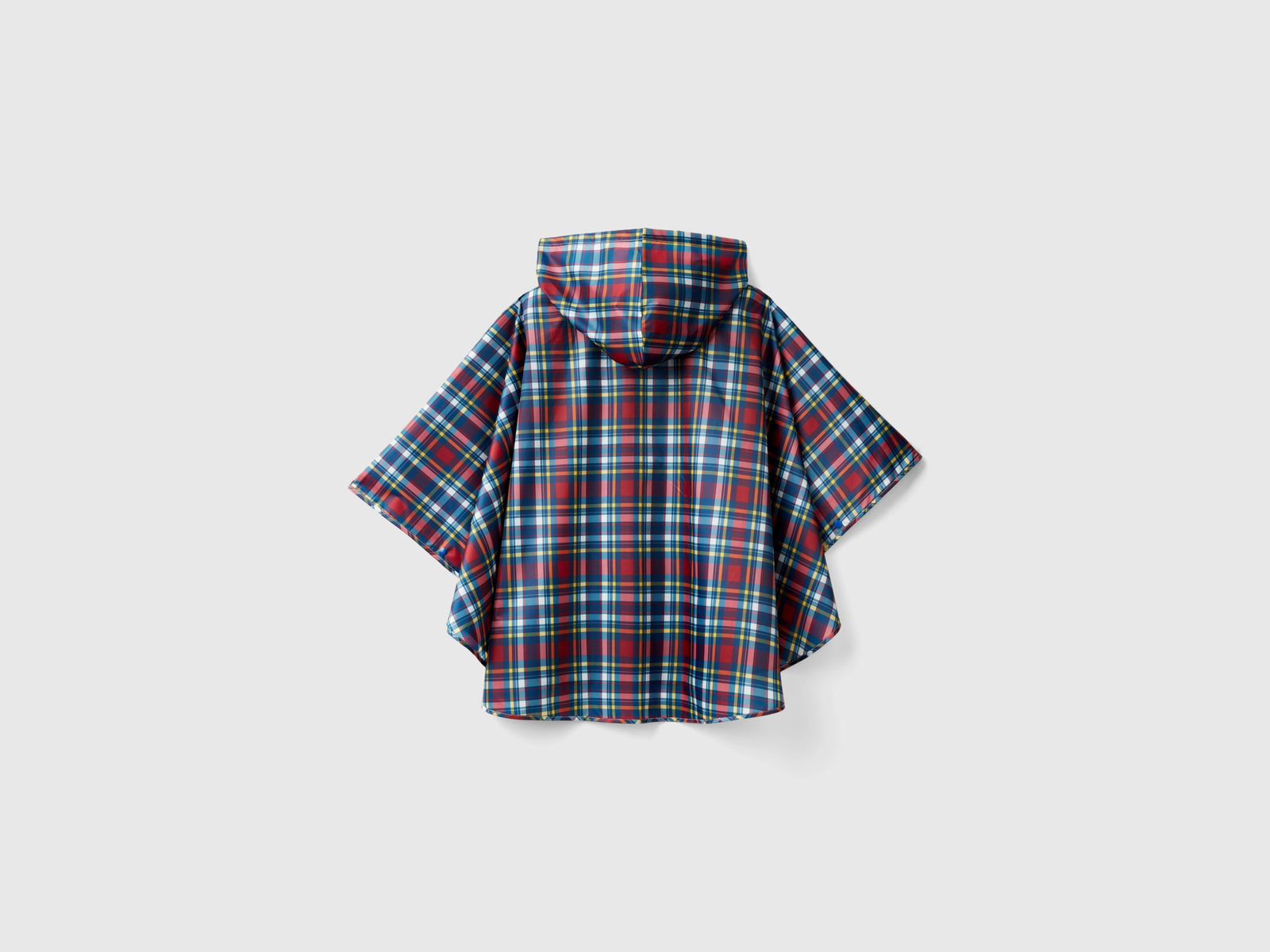 Mantella antipioggia con cappuccio da bambino multi-color 2 | Benetton Outlet