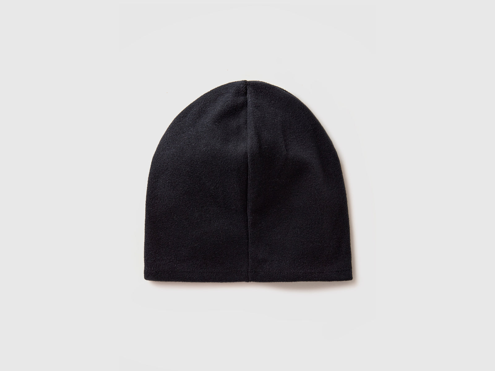 Cuffietta in cotone stretch da bambino nero 2 | Benetton Outlet