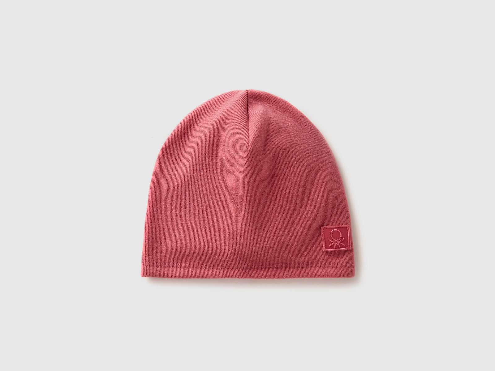 Cuffietta in cotone stretch da bambino rosso | Benetton Outlet