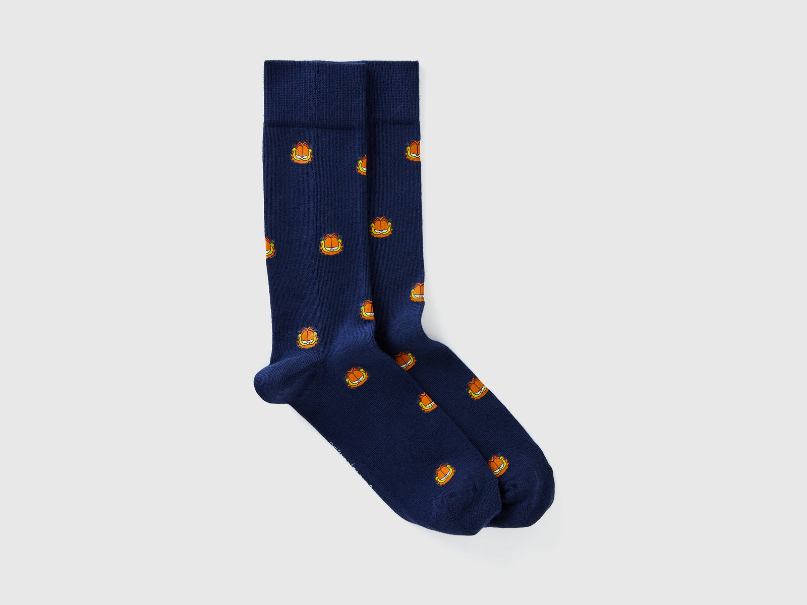 Calzini Garfield ©2024 by Paws, Inc. da uomo blu scuro | Benetton Outlet