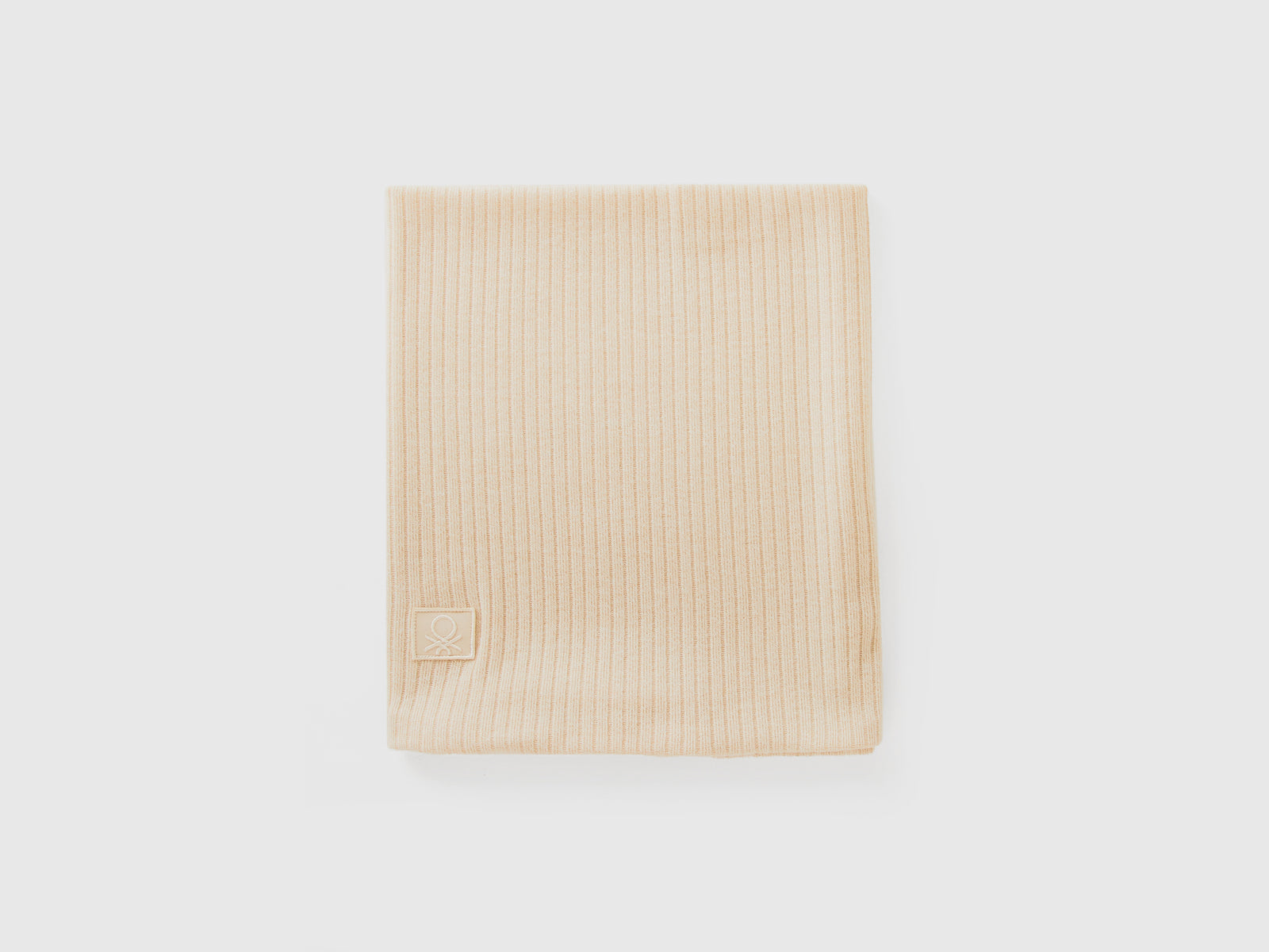 Calentador de cuello de mezcla de viscosa elástica da bambino rosa tenue 2 | Benetton Outlet