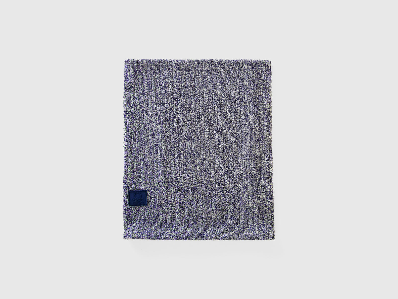 Scaldacollo in misto viscosa stretch da bambino blu scuro 2 | Benetton Outlet