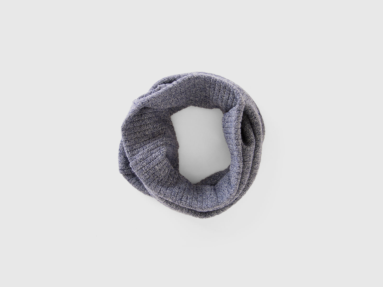 Scaldacollo in misto viscosa stretch da bambino blu scuro | Benetton Outlet