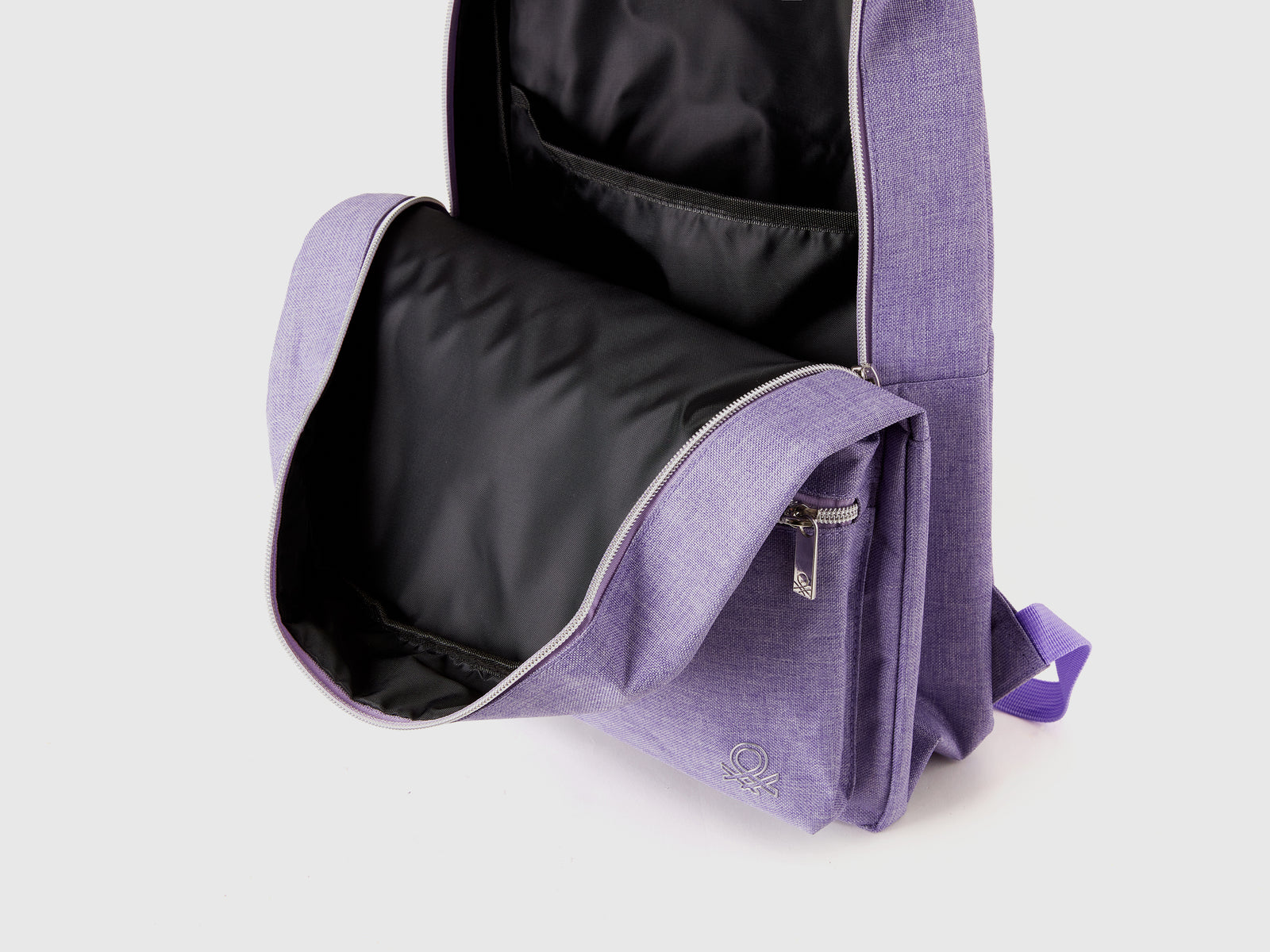 Zaino in nylon da bambina lilla 3 | Benetton Outlet