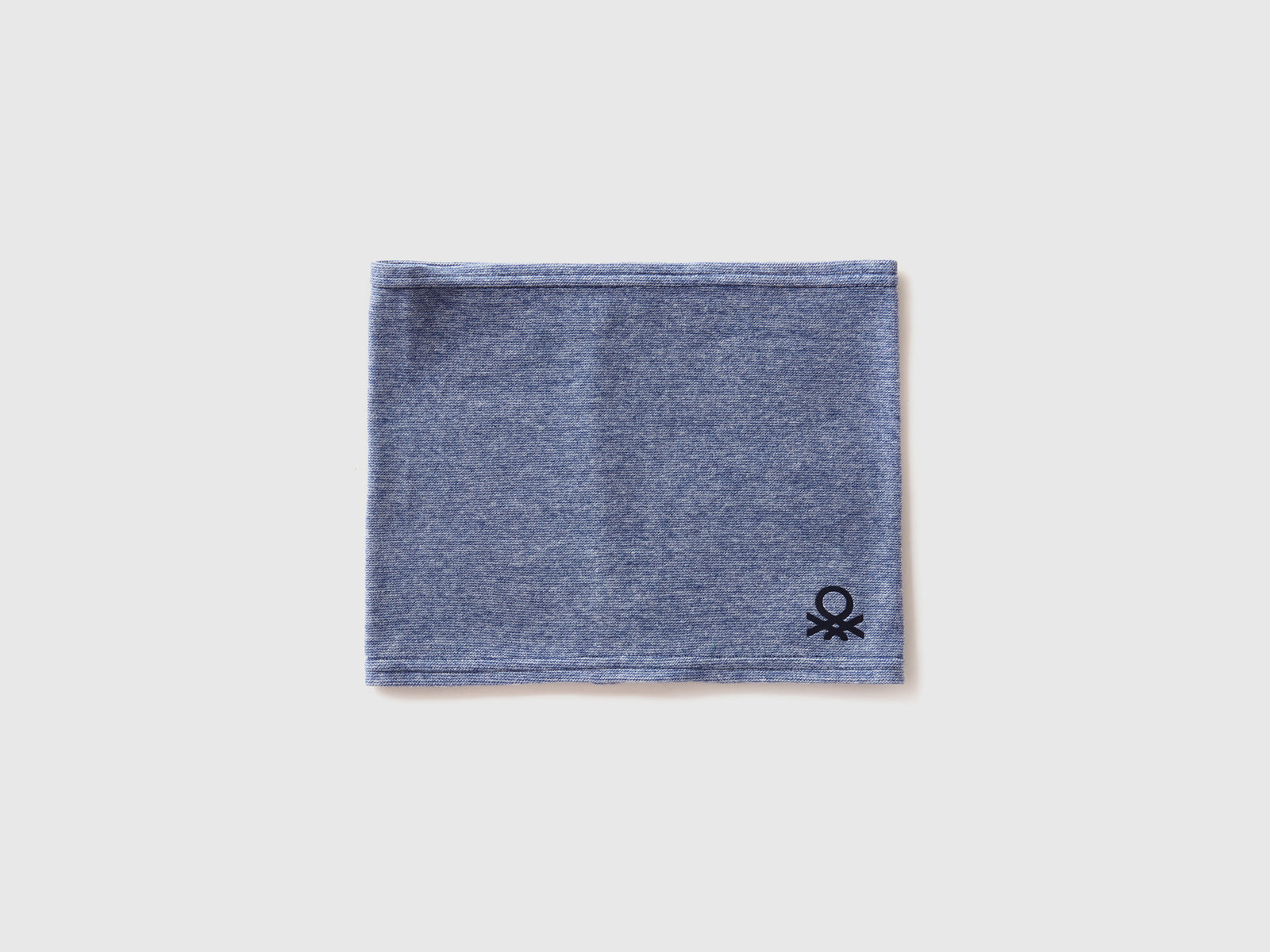 Scaldacollo in cotone stretch da bimbo blu scuro 2 | Benetton Outlet