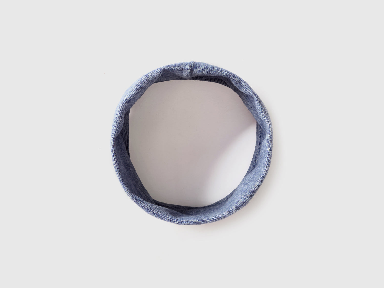 Scaldacollo in cotone stretch da bimbo blu scuro | Benetton Outlet