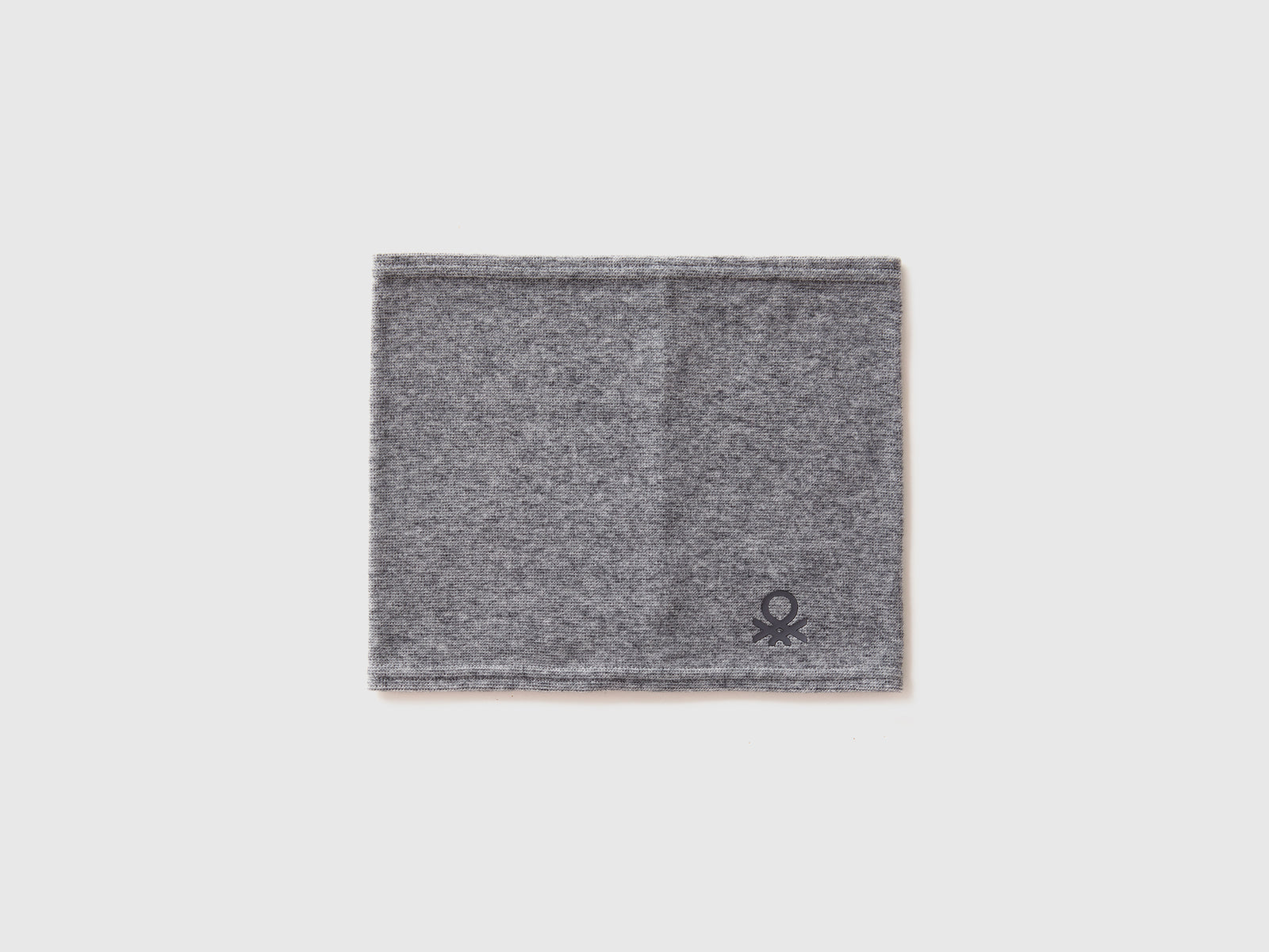 Scaldacollo in cotone stretch da bimbo grigio chiaro 2 | Benetton Outlet