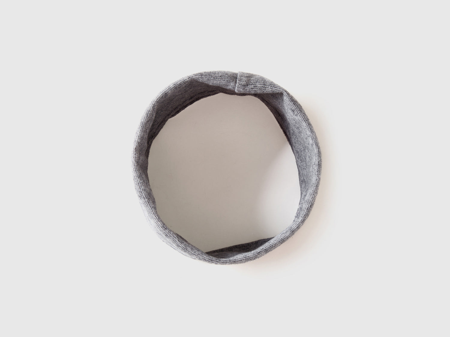 Scaldacollo in cotone stretch da bimbo grigio chiaro | Benetton Outlet
