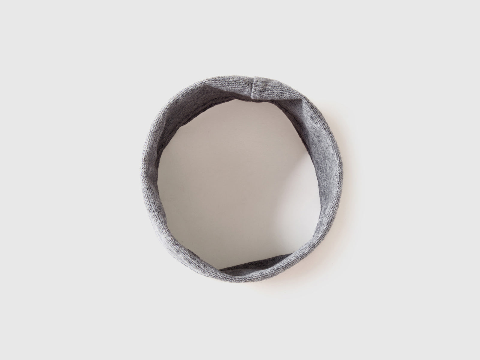Scaldacollo in cotone stretch da bimbo grigio chiaro | Benetton Outlet