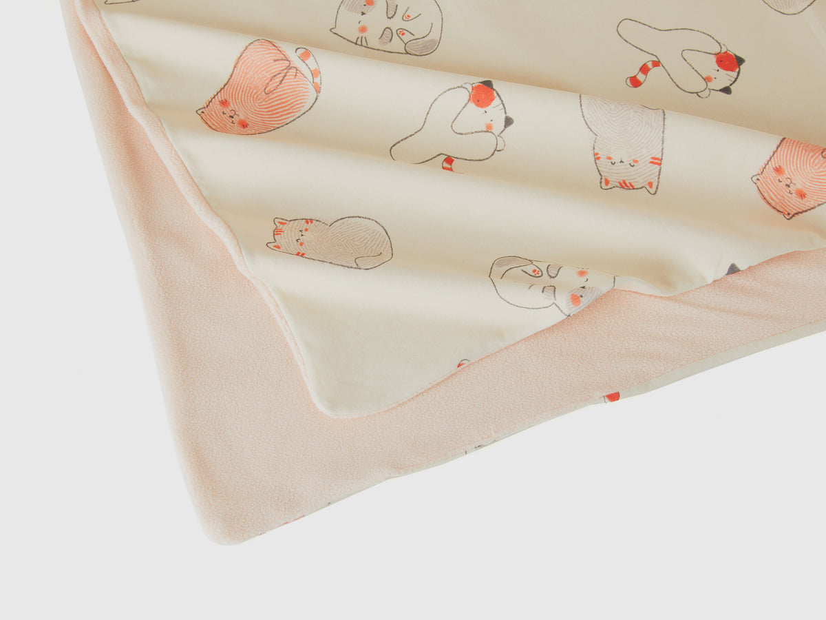 Copertina baby con stampa animaletti