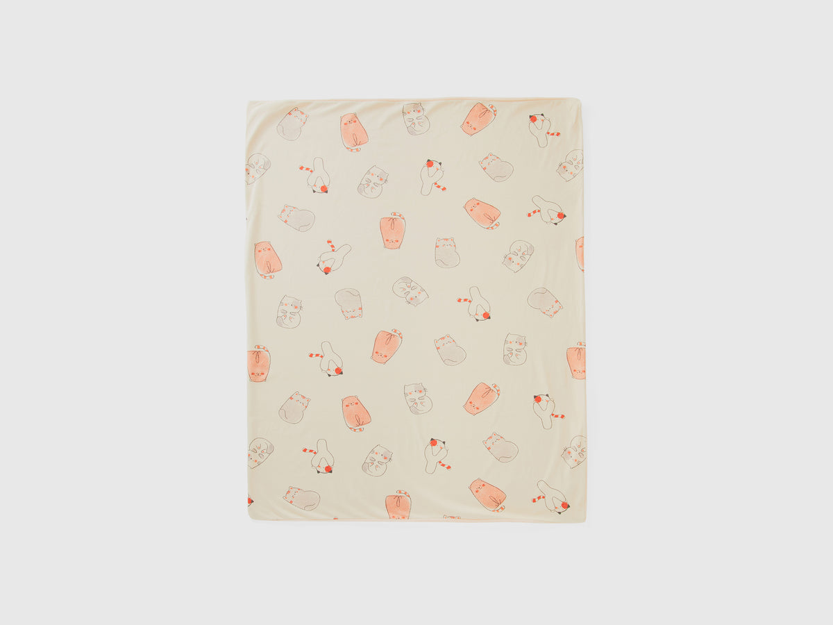 Copertina baby con stampa animaletti