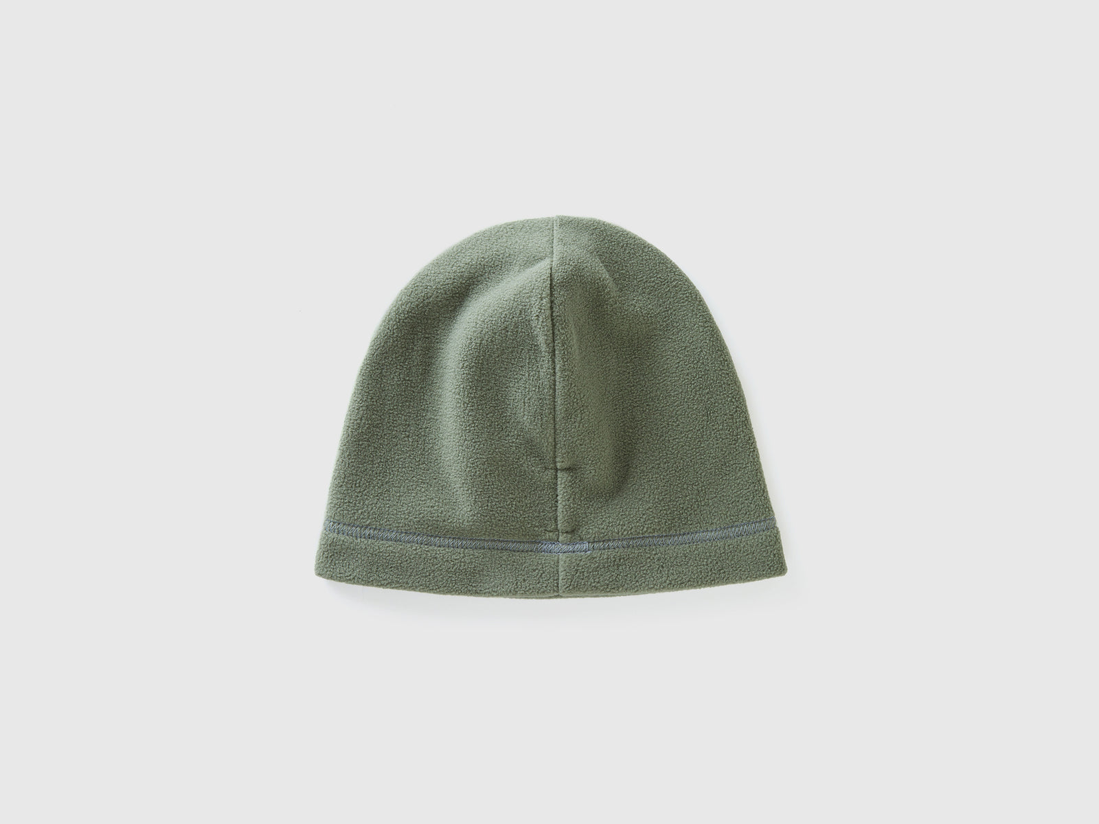 Cuffietta in pile da bambino verde chiaro 2 | Benetton Outlet