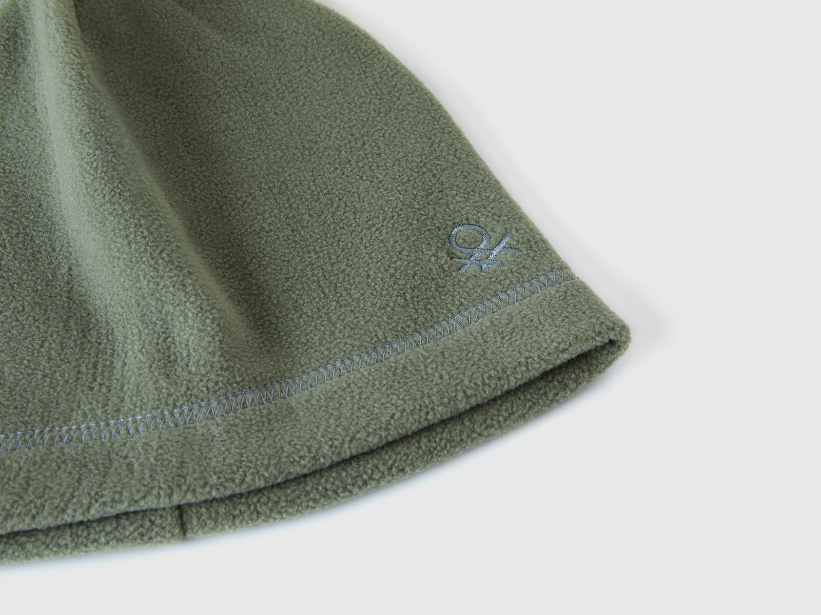 Cuffietta in pile da bambino verde chiaro 3 | Benetton Outlet